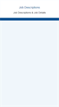 Mobile Screenshot of job-descriptions.org