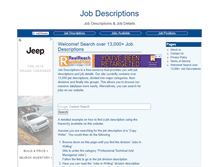 Tablet Screenshot of job-descriptions.org